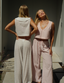 Santorini Top - Blush Pink