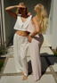 Santorini Top - White