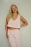 Santorini Top - Blush Pink