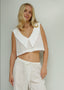 Santorini Top - White
