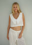 Santorini Top - White